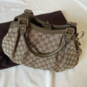 Gucci Sukey bag,canvas calf